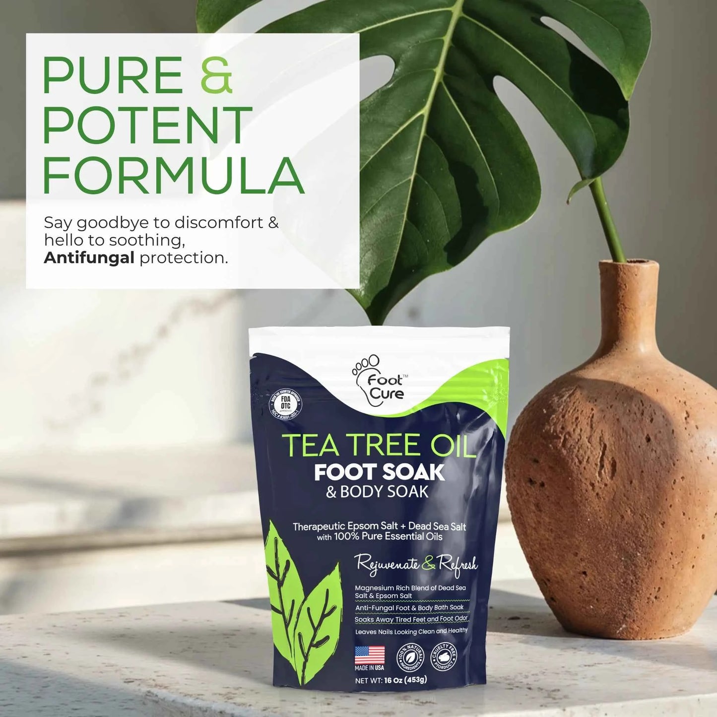 Tea Tree Oil Foot Soak 1 Pack (Copy)