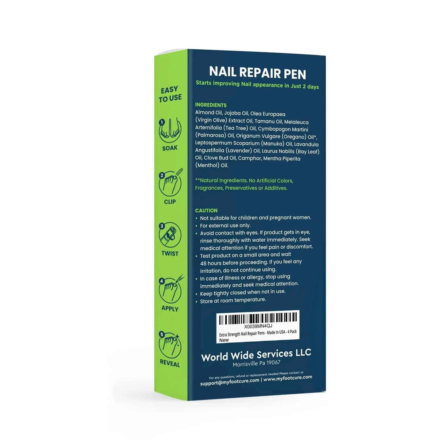Toenail Fungus Treatment Extra Strength - Pen 4 pack