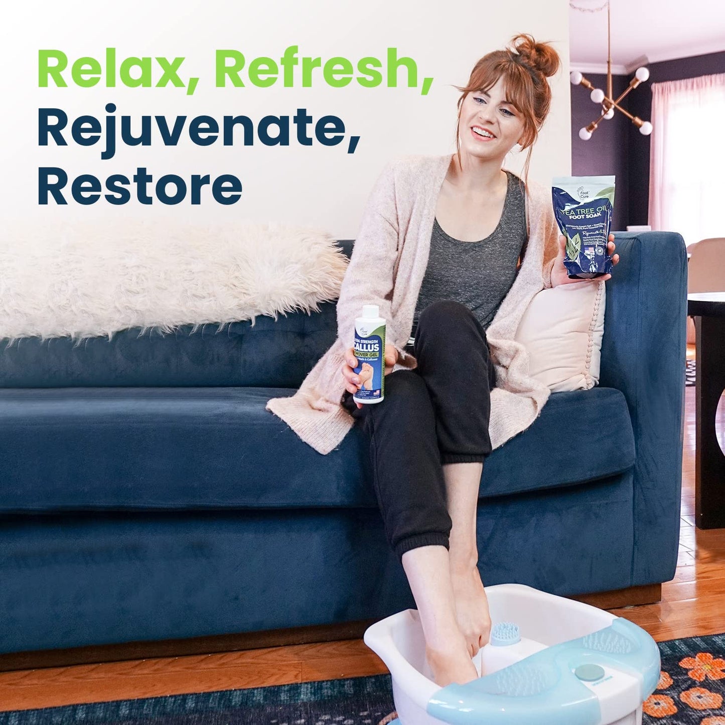 Foot Soak & Callus Remover Gel Kit