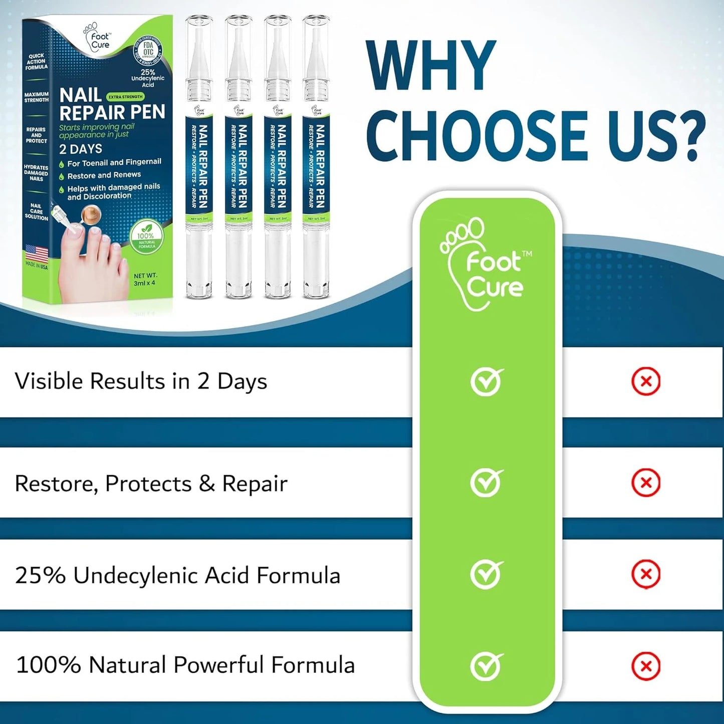 Toenail Fungus Treatment Extra Strength - Pen 2 pack