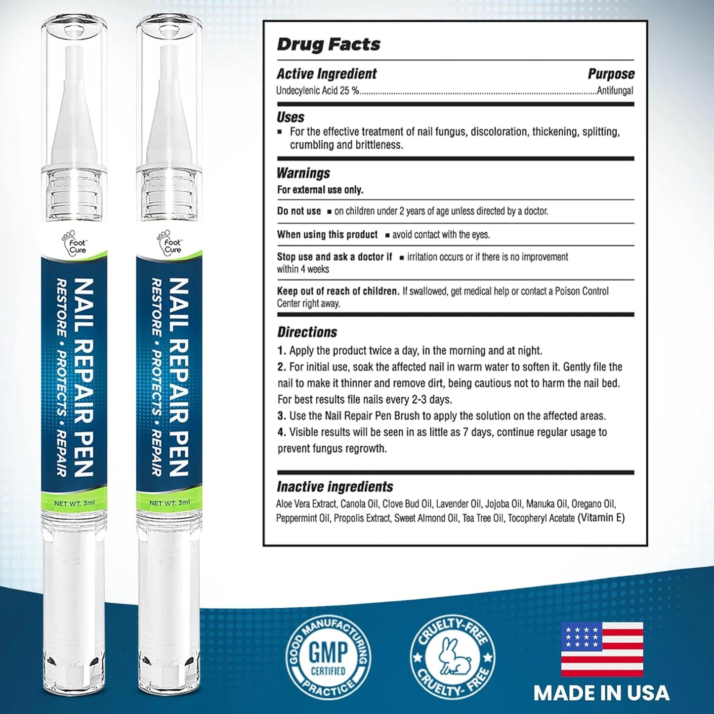 Toenail Fungus Treatment Extra Strength - Pen 4 pack