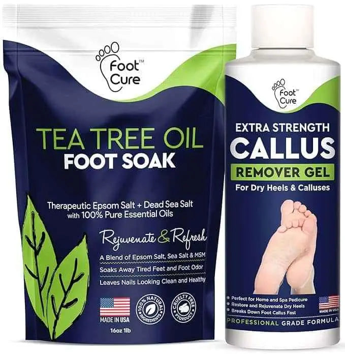 Foot Soak & Callus Remover Gel Kit Foot Cure