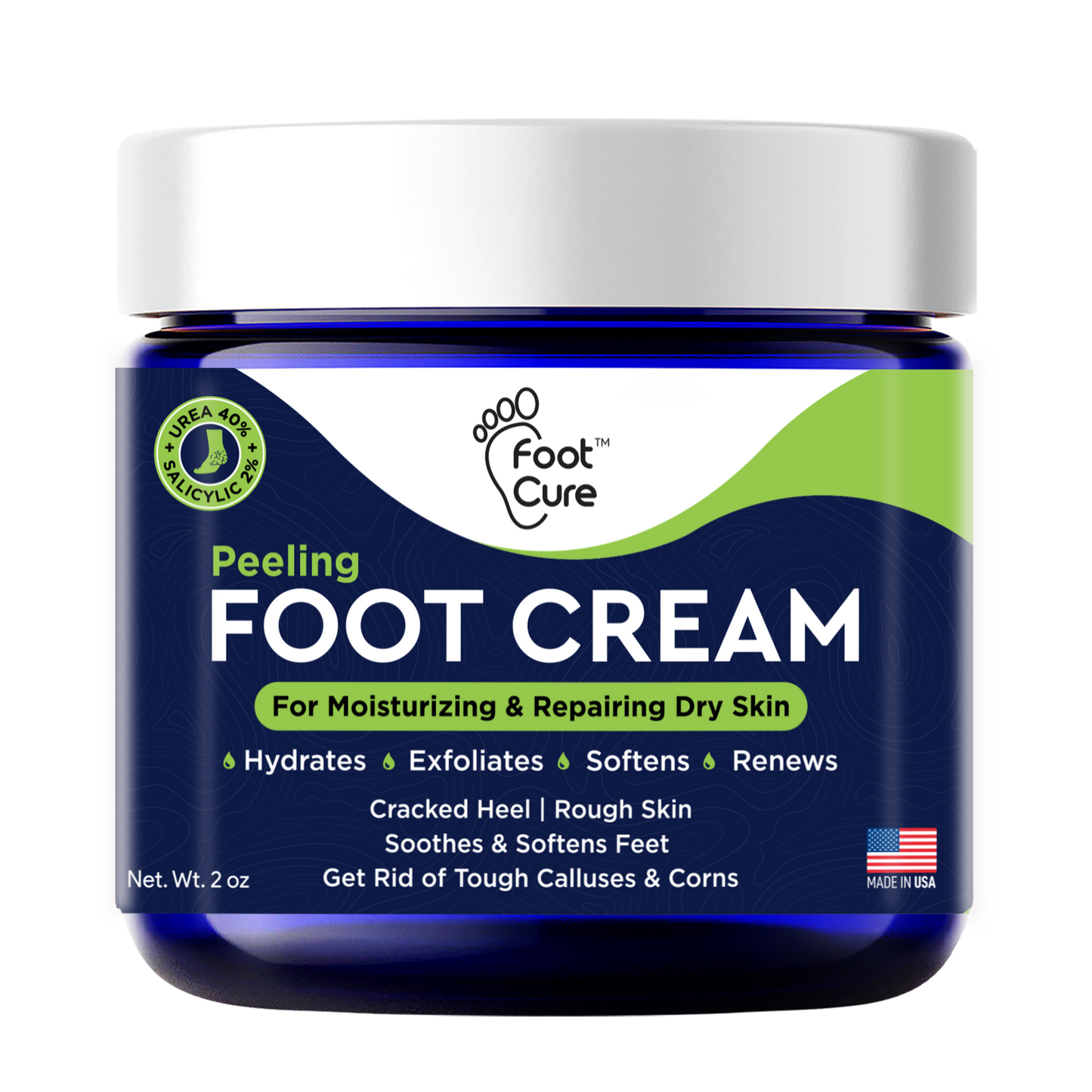 Tea Tree Oil Foot Cream - 2 Ounce Pack of 1