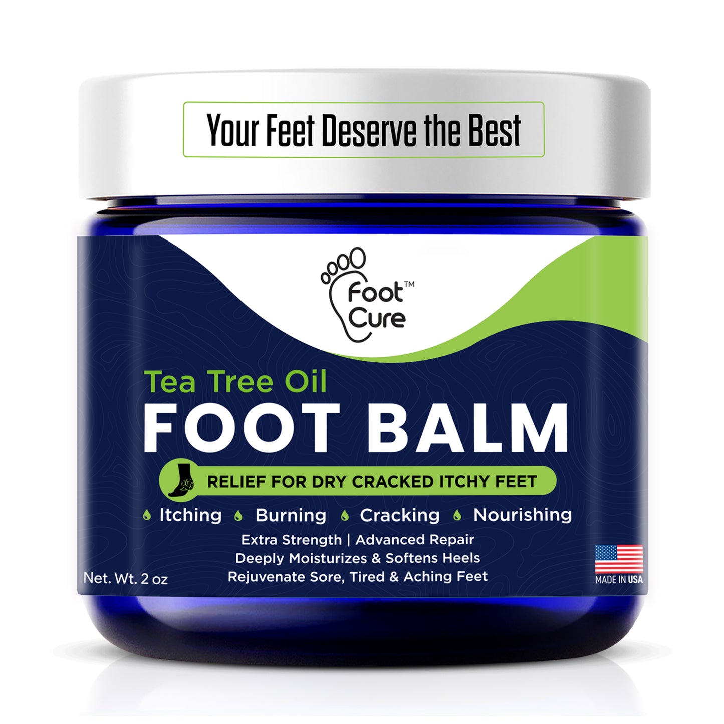 Tea Tree Oil Foot Balm - Pack of 2