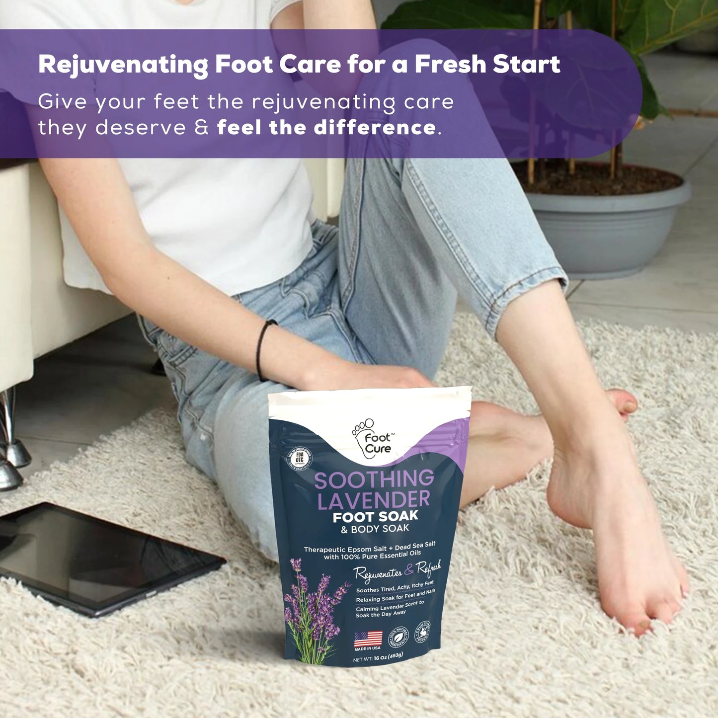 Soothing Lavender Foot Soak - 1 Pack