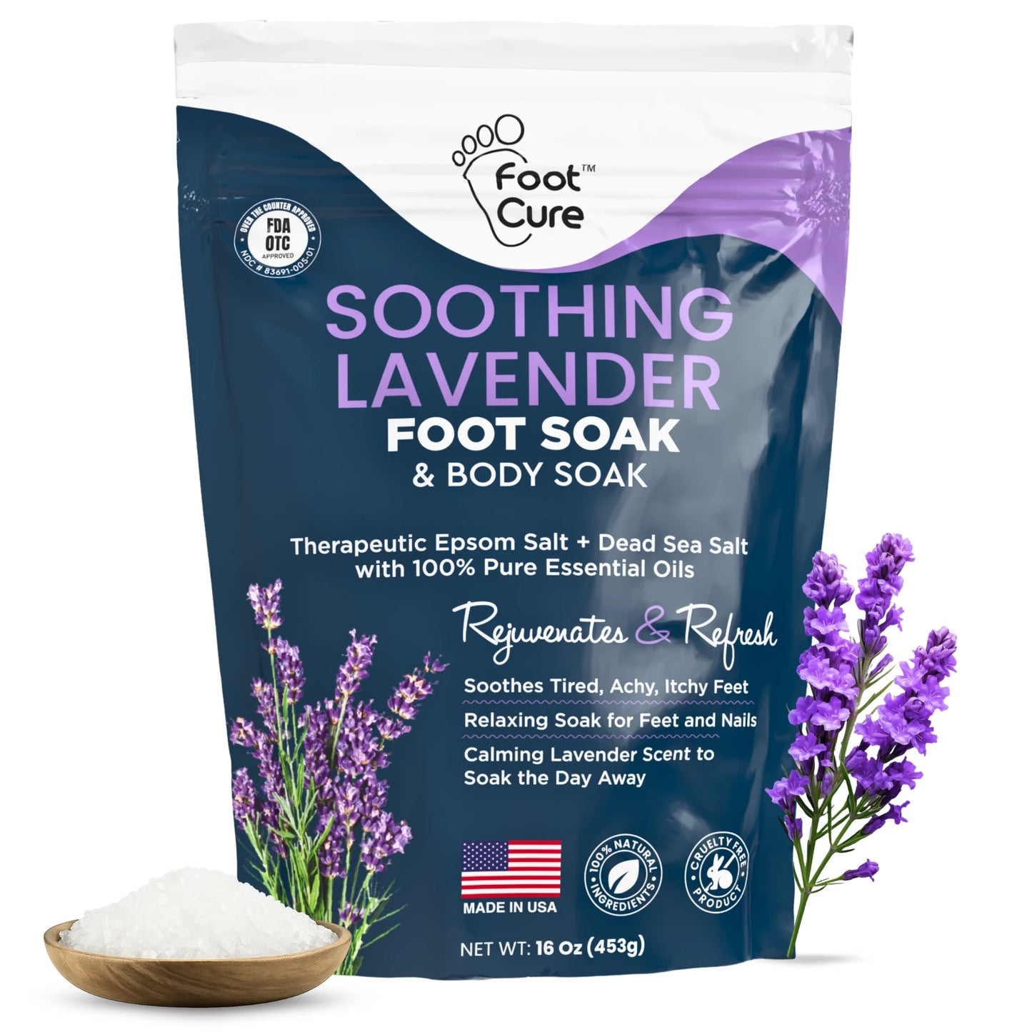 Soothing Lavender Foot Soak - 1 Pack