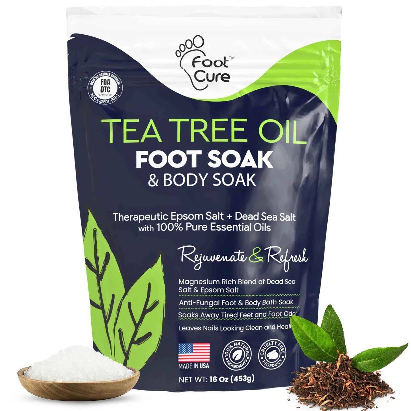 Tea Tree Oil Foot Soak 1 Pack (Copy)