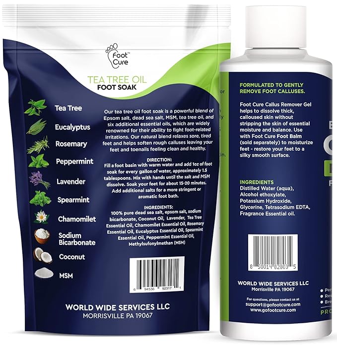 Foot Soak & Callus Remover Gel Kit