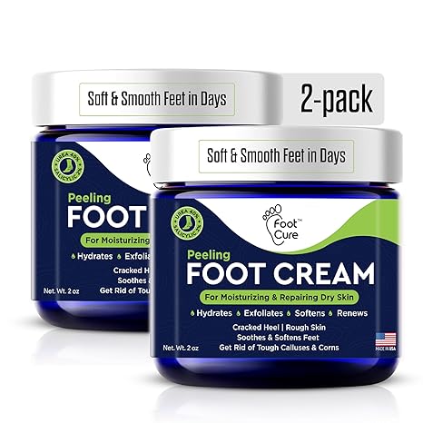 Tea Tree Oil Foot Cream - 2 Ounce Pack of 2