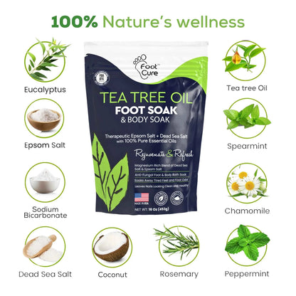 Tea Tree Oil Foot Soak 1 Pack (Copy)