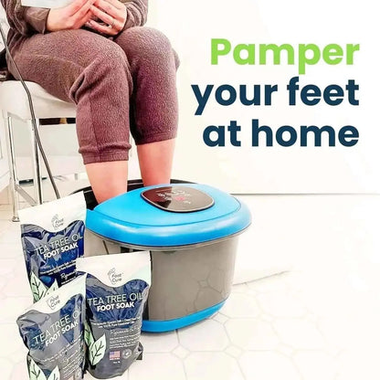 Tea Tree Oil Foot Soak with Epsom Salts 4 Pack Foot Cure