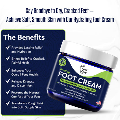 Tea Tree Oil Foot Cream - 2 Ounce Pack of 1