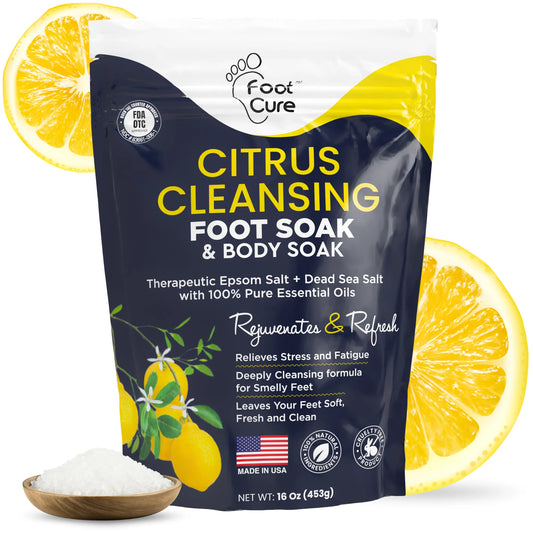 Citrus Detox Foot Soak with Epsom Salts - 16oz